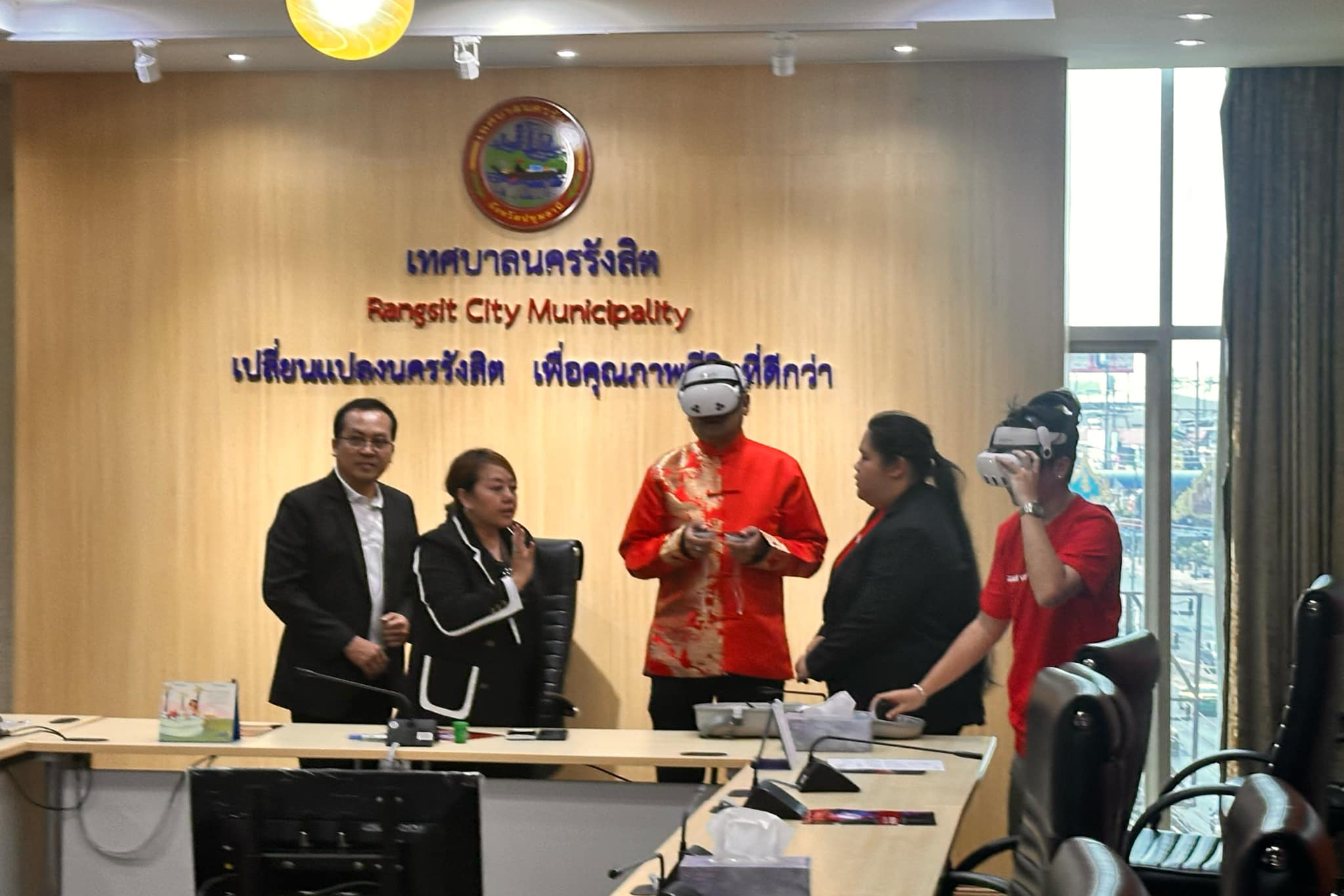 โครงการห้องเรียนเสมือนจริงด้วยเทคโนโลยี VR 